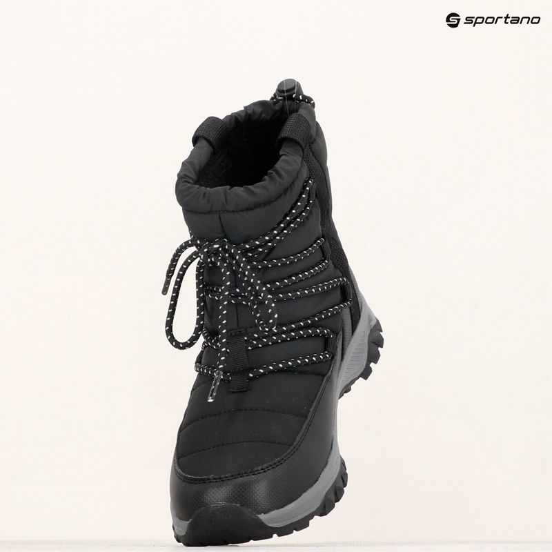 Dámske snehule KangaROOS K-FW Shego jet black / steel grey 15