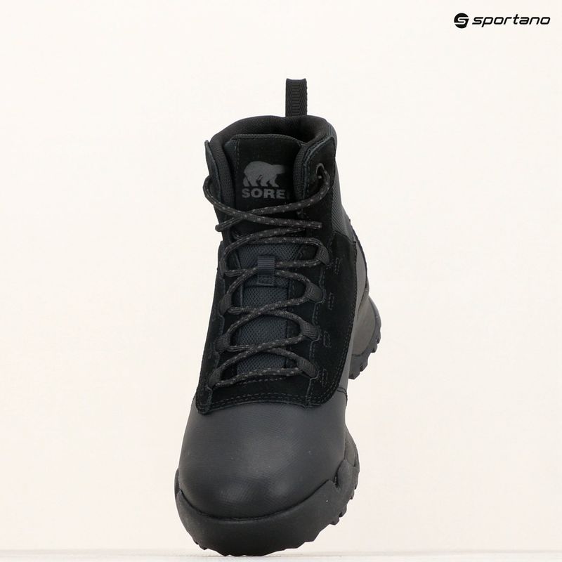 Pánske snehule Sorel Buxton Lite Lace Plus WP black/black 18