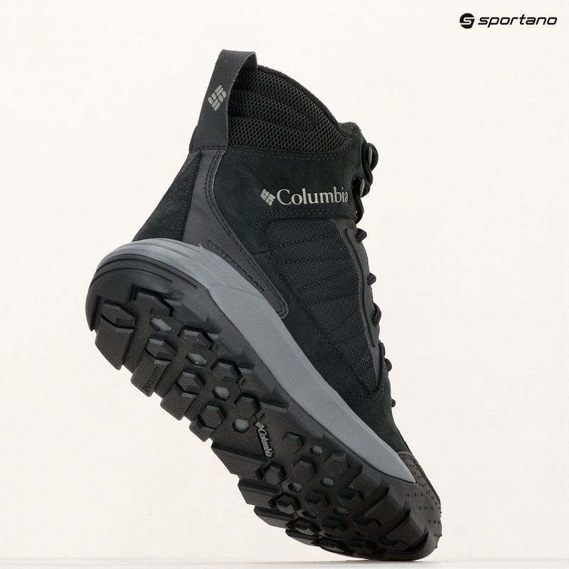 Pánska obuv Columbia Portlander Boot Ohi black/ ti grey steel 18