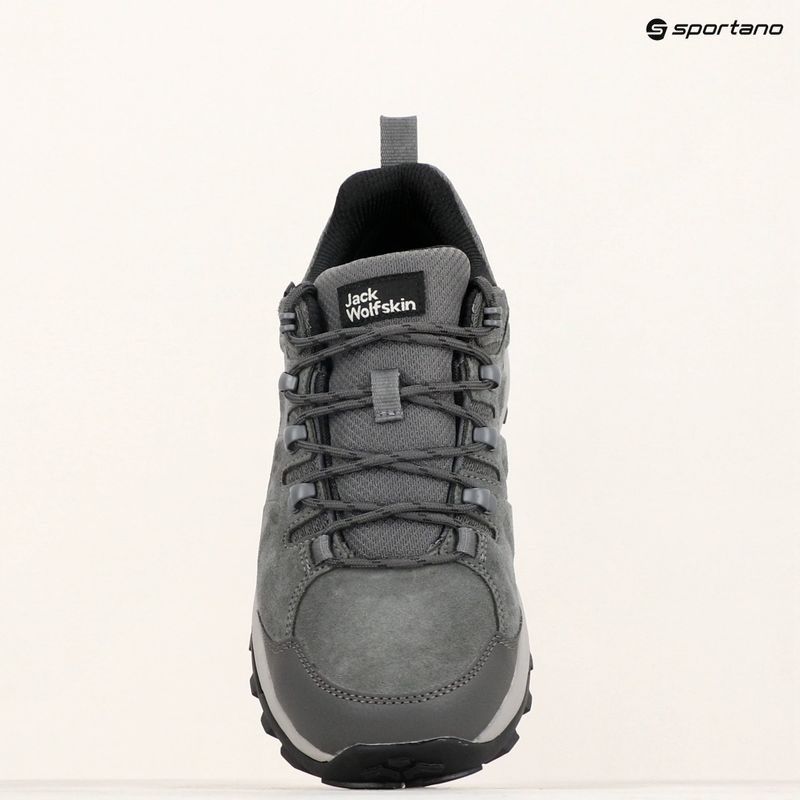 Pánska trekingová obuv Jack Wolfskin Refugio Texapore Low slate 10