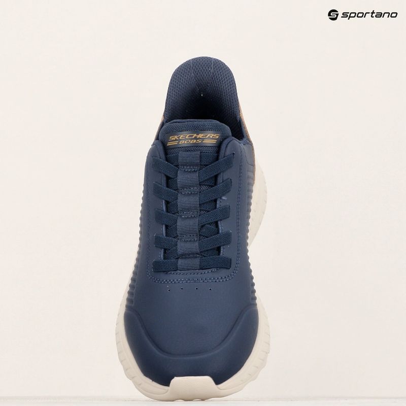 Pánska obuv SKECHERS Bobs Squad Chaos Heel Preferred navy 9