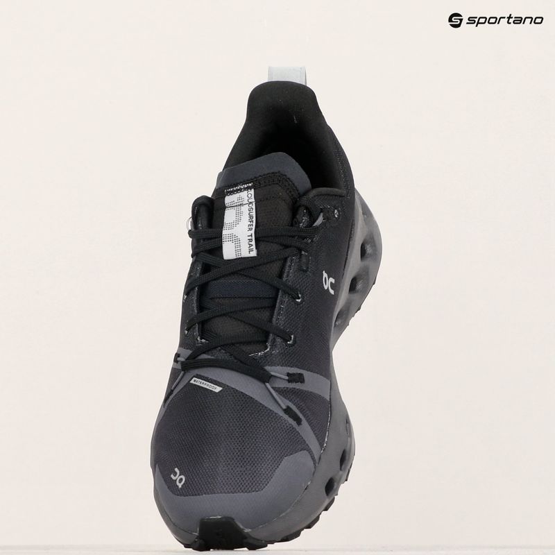 Dámska bežecká obuv On Running Cloudsurfer Trail Waterproof black/eclipse 15