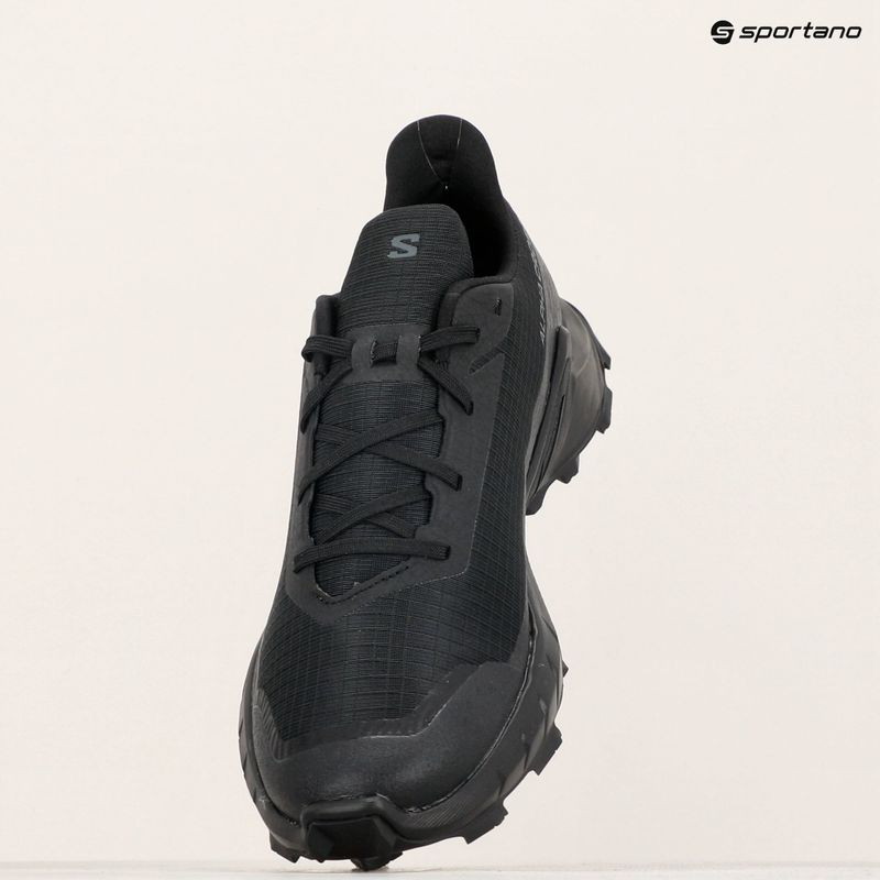 Pánska bežecká obuv Salomon Alphacross 5 black/black/ebony 19