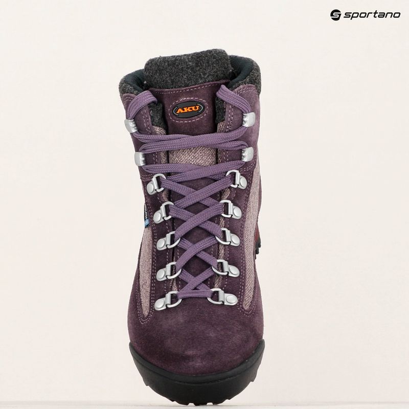 Dámske trekové topánky AKU Ultra Light Warm GTX violet/anthracite 15