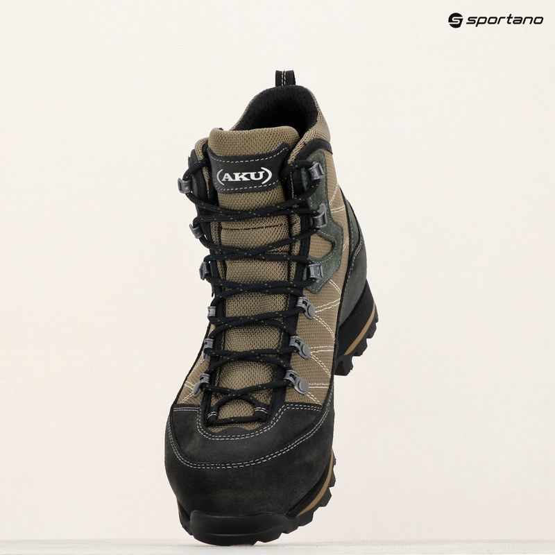 Pánska trekingová obuv AKU Trekker Lite III Wide GTX dark brown/anthracite 12