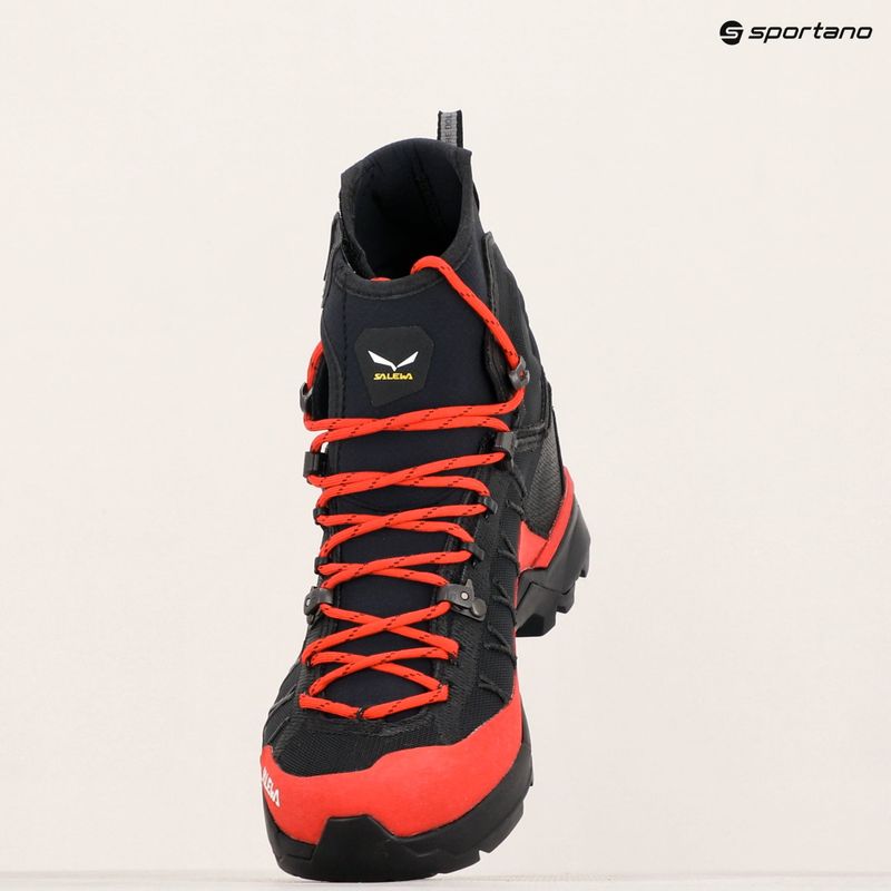 Dámske trekové topánky Salewa Ortles Light Mid PTX flame/black 10