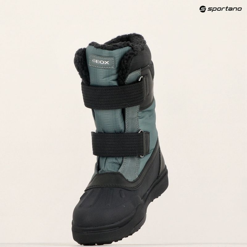 Juniorské snehule Geox Bunshee PG ABX dark green/black 7