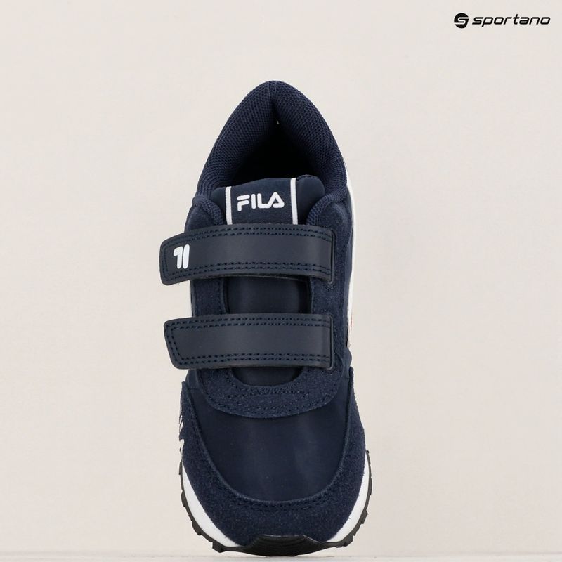 Detské topánky FILA Orbit Revolution Velcro fila navy 9