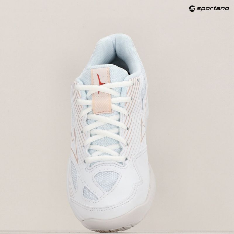Volejbalová obuv Mizuno Cyclone Speed 4 white/aleutian/cloud pink 12