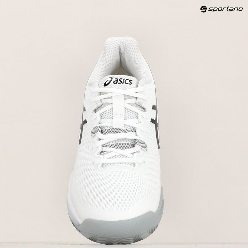 Pánska tenisová obuv ASICS Gel-Resolution 9 Clay white/black 15