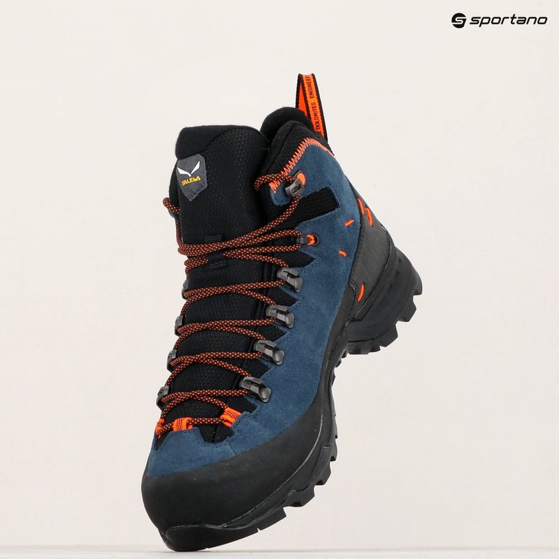 Pánske trekové topánky Salewa Alp Mate Winter Mid PTX dark denim/ black 15