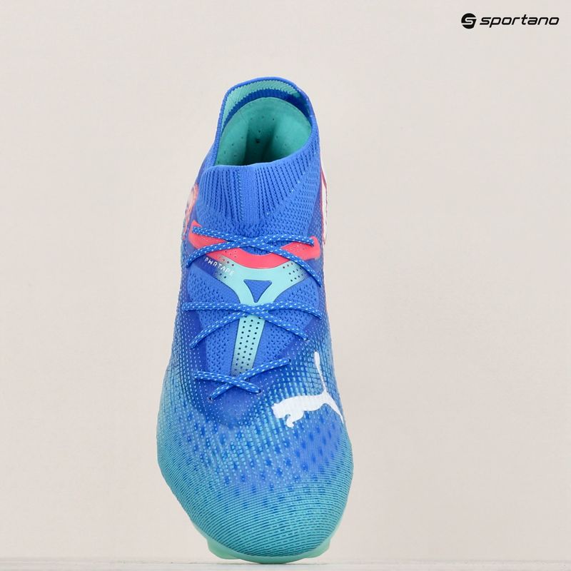 Futbalová obuv/ kopačky PUMA Future 7 Ultimate FG/AG bluemazing/puma white/electric peppermint 12