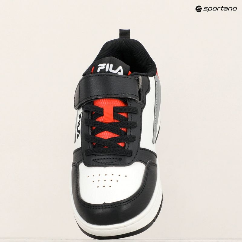 Detské topánky FILA Rega Nf Velcro white/black/fila red 8