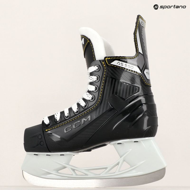 Detské hokejové korčule CCM Tacks AS-550 JR black 9