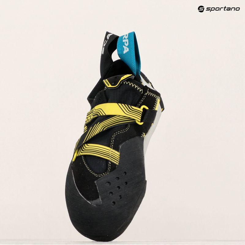 Lezecká obuv SCARPA Veloce black/yellow 9