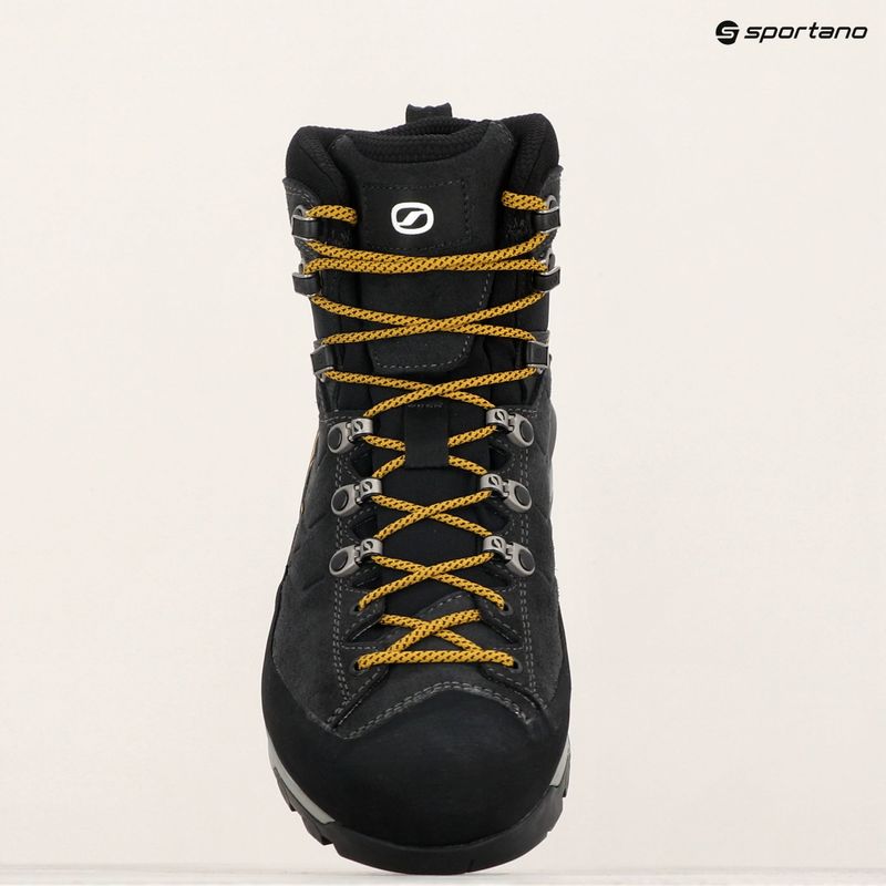 Pánske trekové topánky SCARPA Mescalito TRK GTX dark anthracite/ mustard 8