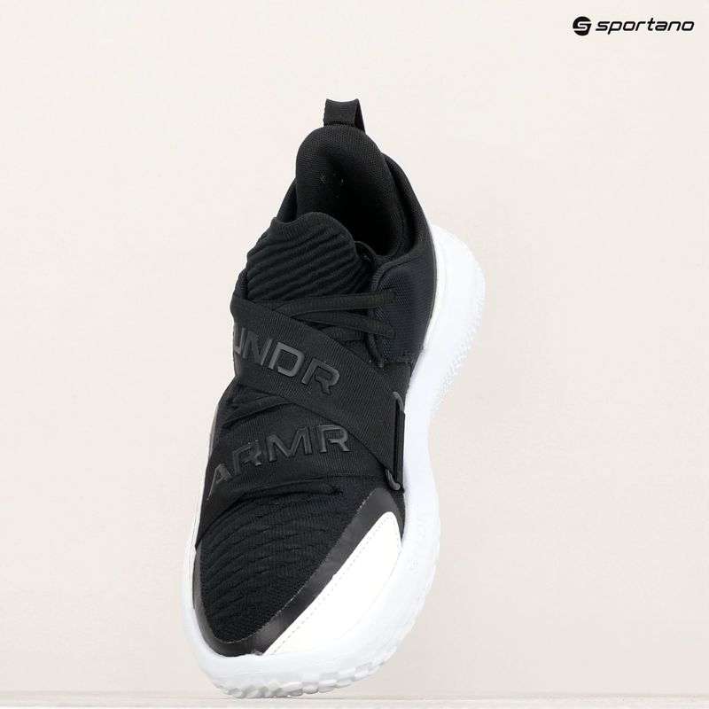 Basketbalové topánky Under Armour Flow Futr X 4 black/white/black 15