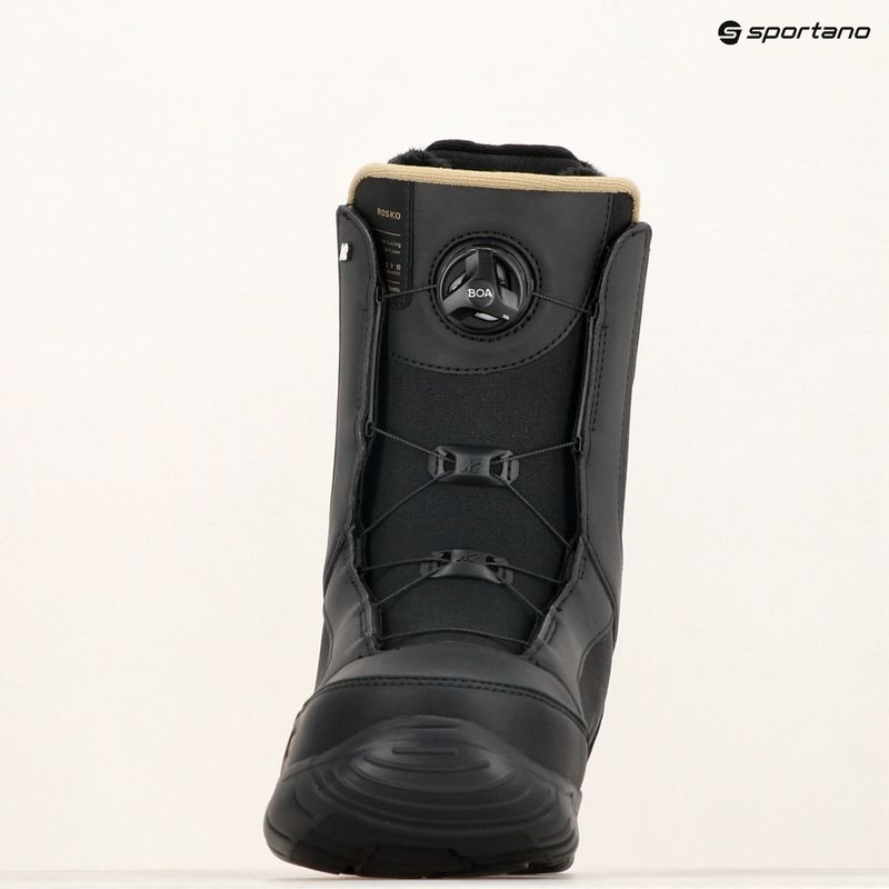 Pánske snowboardové topánky K2 Rosko black 6