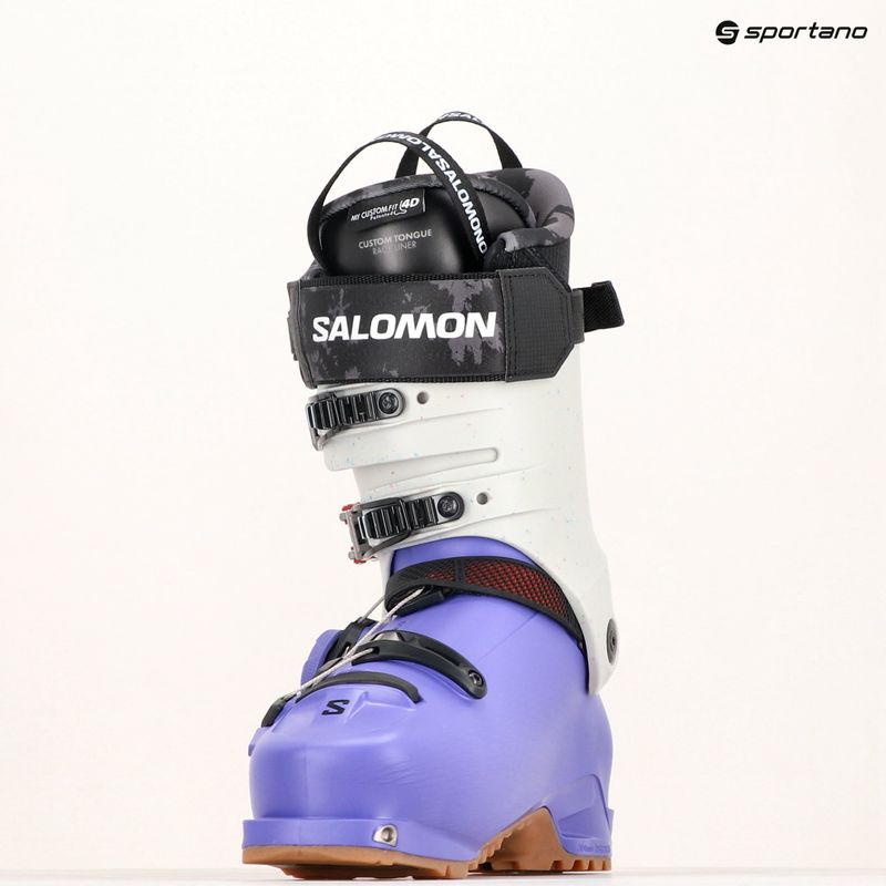 Pánske lyžiarske topánky Salomon Shift Alpha Boa 130 ultra violet/black/black 12