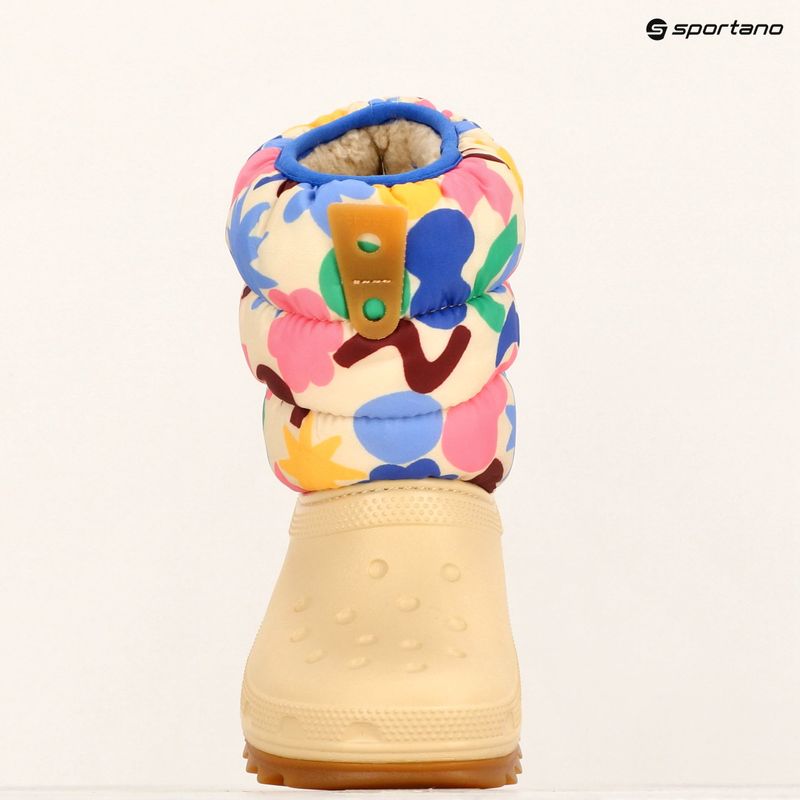 Detské snehule Crocs Classic Neo Puff Geo Shapes hitake/multi 9