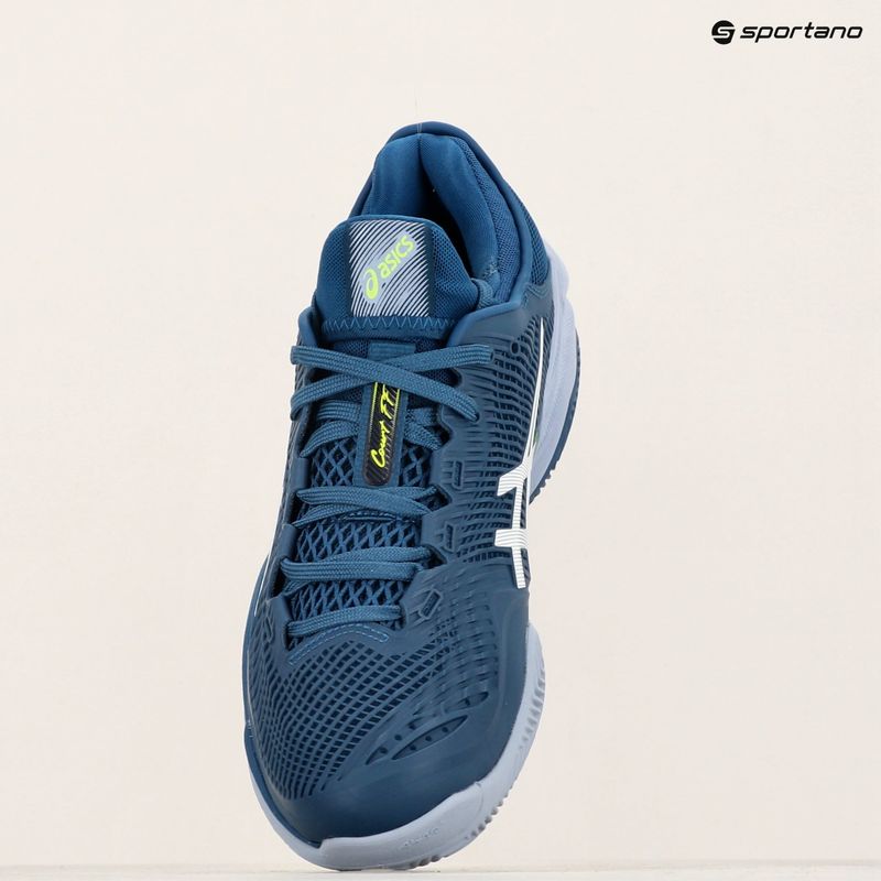 Pánska tenisová obuv ASICS Court FF 3 Clay mako blue/white 9