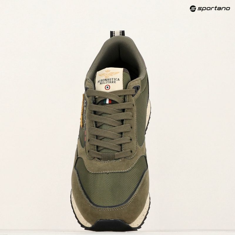 Pánske topánky Aeronautica Militare SC288CT3379 dark brown/black 9