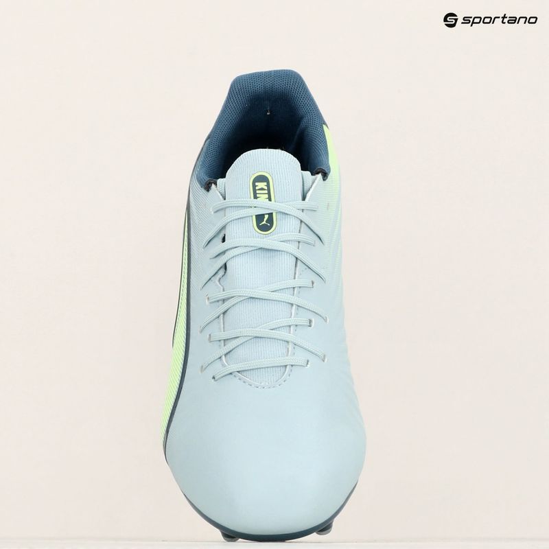 Pánska futbalová obuv/ kopačky PUMA King Match MxSG frosted dew/fizzy apple 9
