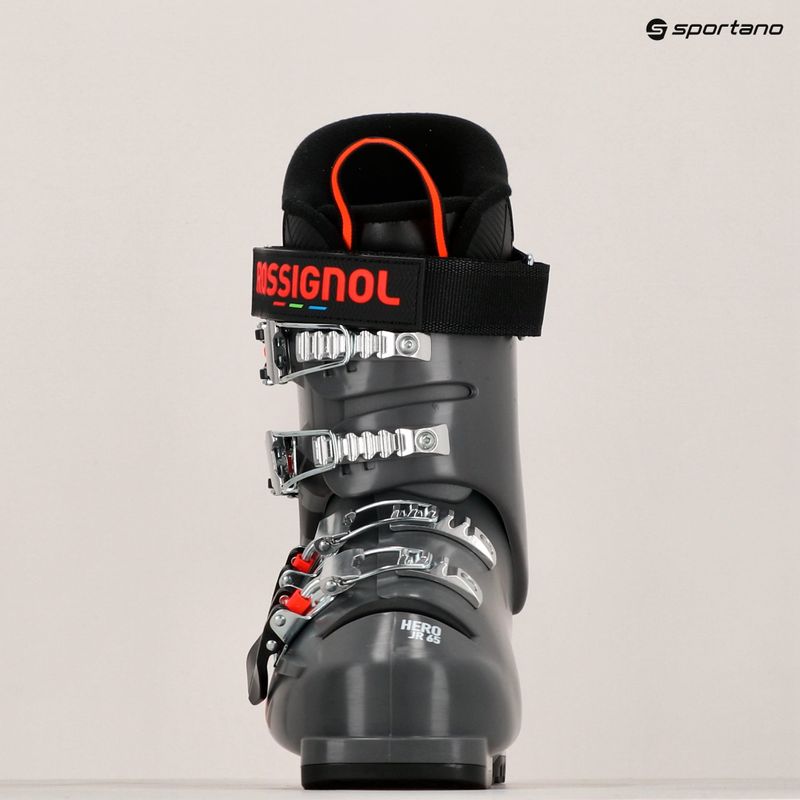 Detské lyžiarske topánky Rossignol Hero JR 65 meteor grey 7