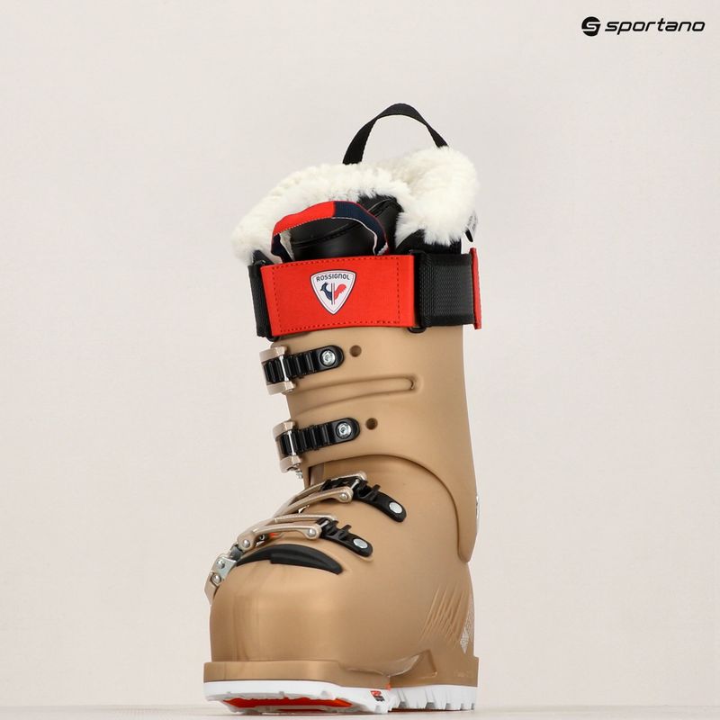 Dámske lyžiarske topánky Rossignol Pure Pro Heat GW W metal gold 7