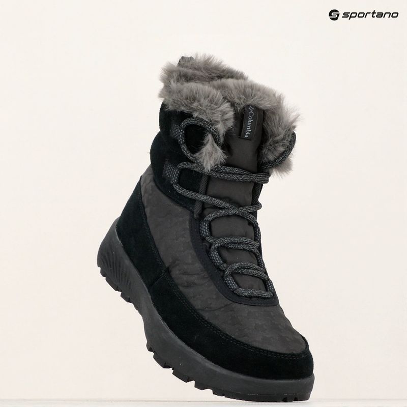 Dámske snehule Columbia Slopeside Peak Luxe V2 black/graphite 9
