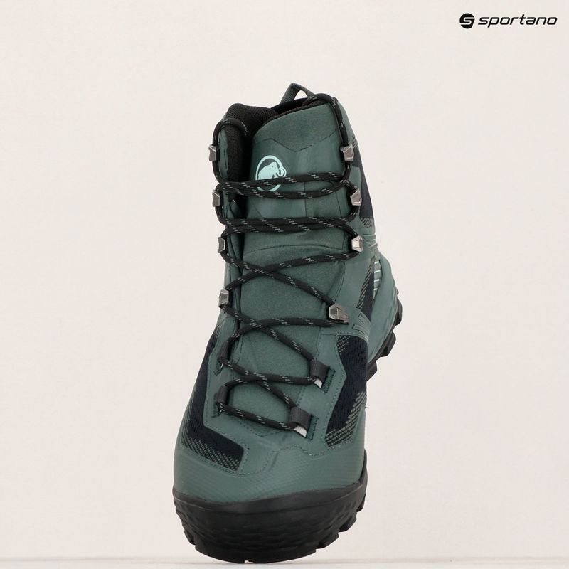 Pánske trekové topánky Mammut Ducan II High GTX deep jade/black 9