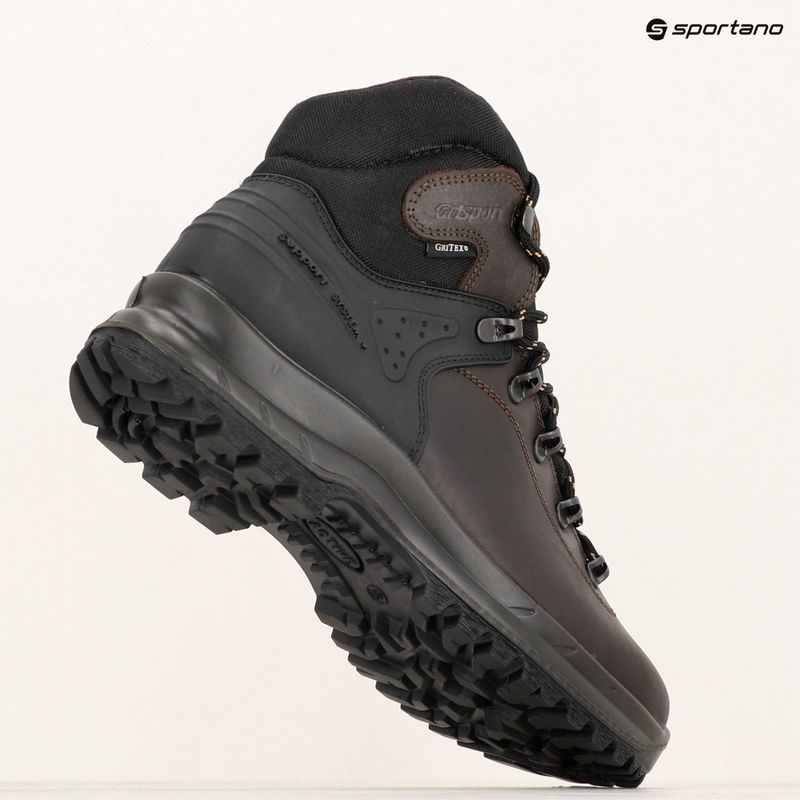 Pánske trekové topánky Grisport 13229P8G black 9