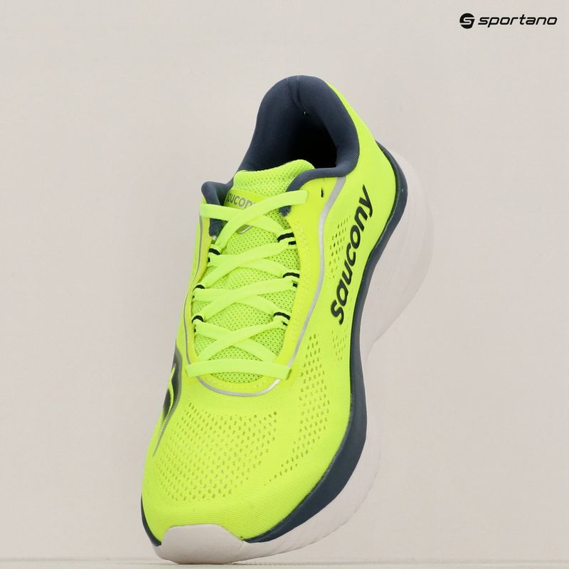 Pánska bežecká obuv Saucony Kinvara 15 citron/navy 10