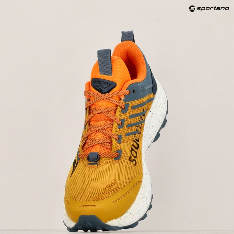 Pánska bežecká obuv Saucony Blaze TR 2 oak/mirage 11