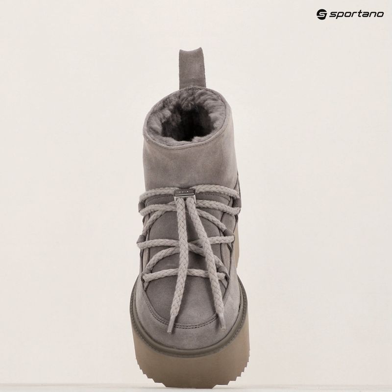 Dámske snehule INUIKII Classic Low Platform grey 14