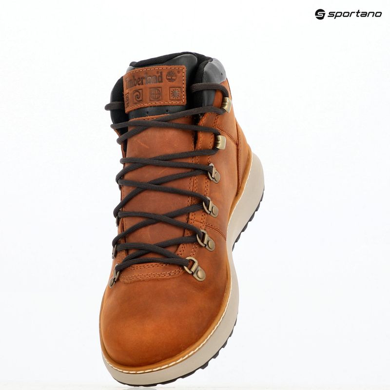 Pánske topánky Timberland Hudson Road Mid Lace Waterproof Chukka rust full grain 9