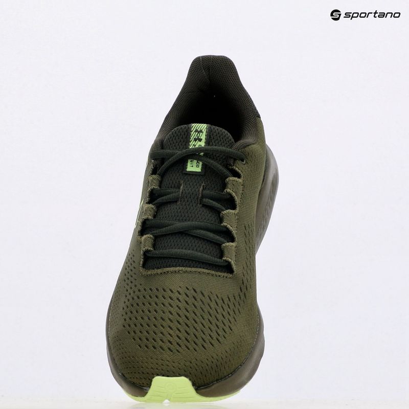 Pánska bežecká obuv Under Armour Charged Pursuit 3 Big Logo marine od green/baroque green 9