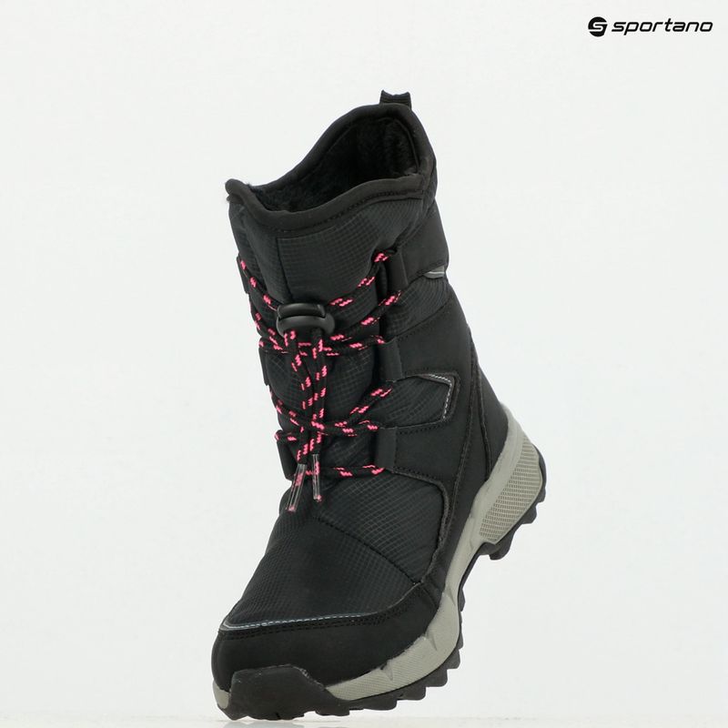 Detské snehule Kappa Youma Tex black/pink 9