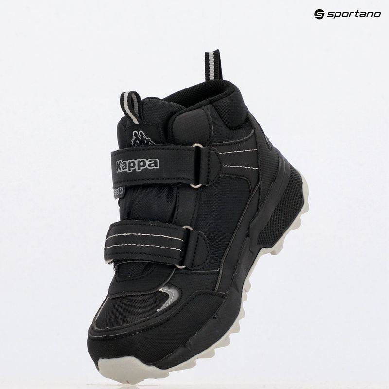 Detské topánky Kappa Aiko Tex black/silver 11