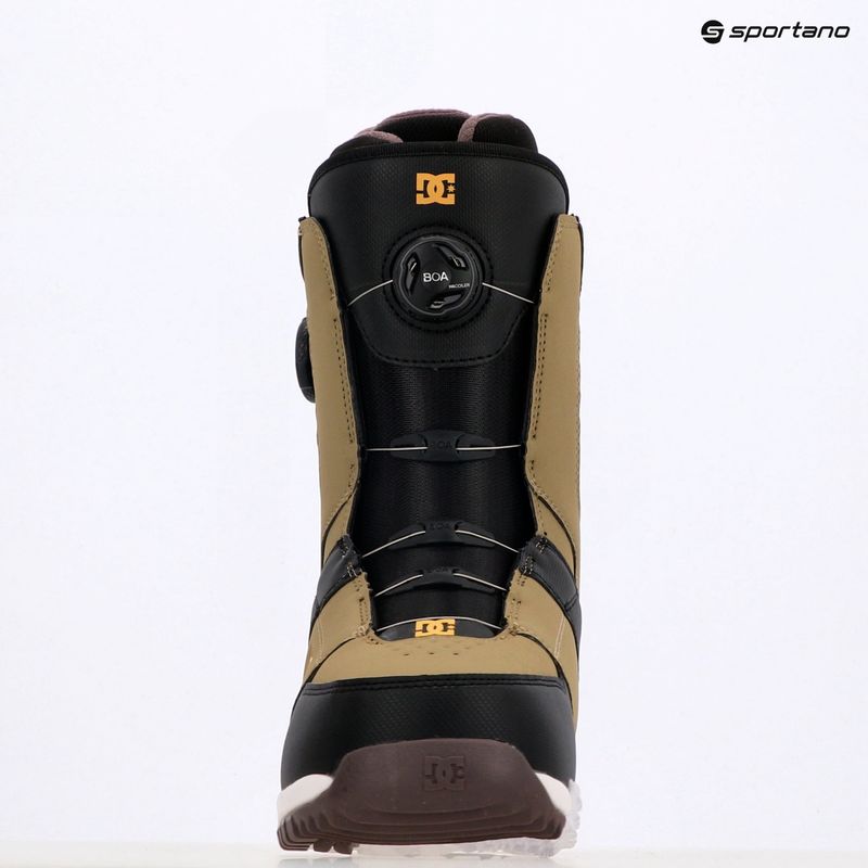 Pánske snowboardové topánky DC Control brown/black/white 8