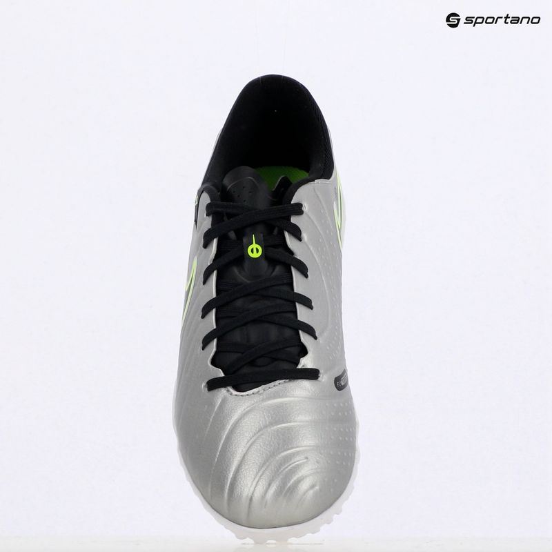 Pánske kopačky Nike Tiempo Legend 10 Academy TF metallic silver/volt/black 9