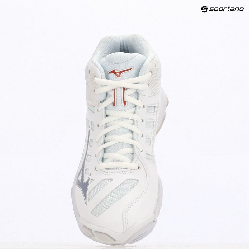 Dámska volejbalová obuv Mizuno Wave Voltage 2 Mid white/aleutian/cloud pink 9