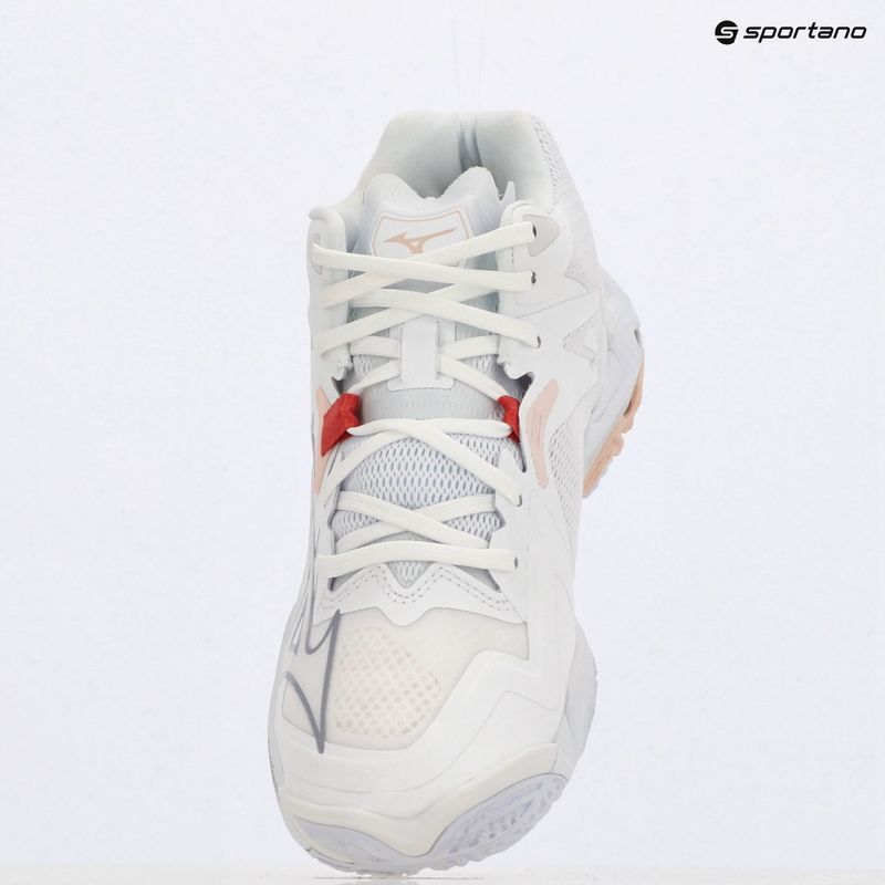 Dámska volejbalová obuv Mizuno Wave Lightning Z8 Mid white/aleutian/cloud pink 12