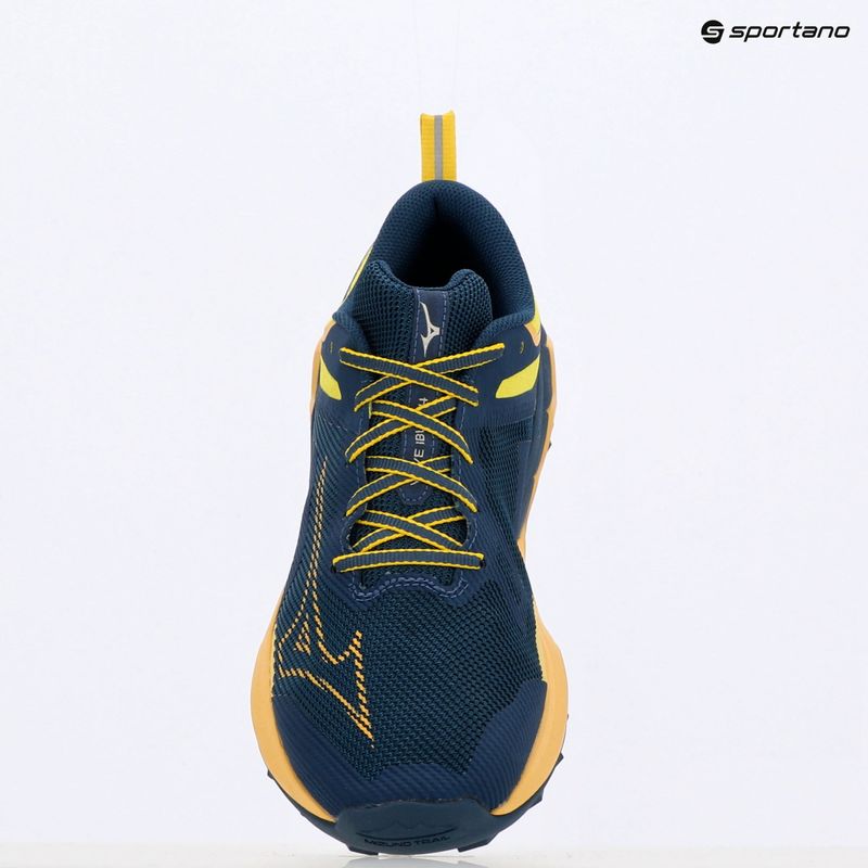 Pánska bežecká obuv Mizuno Wave Ibuki 4 blue wing teal/flax/quince 12