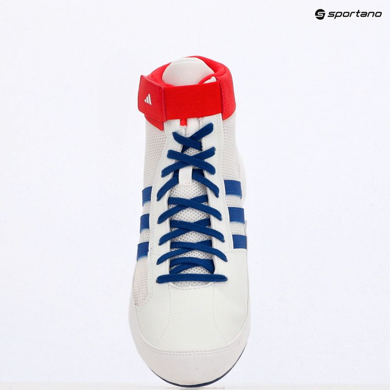 Pánske zápasnícke topánky adidas Havoc cloud white/ collegiate royal/ active red 9