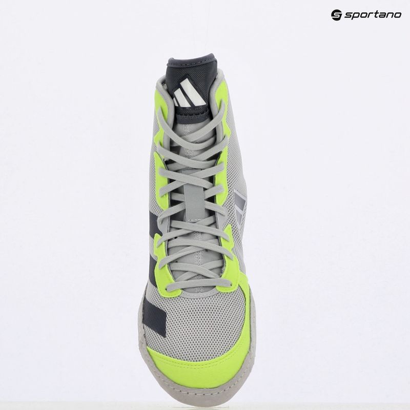 Pánske boxerské topánky adidas Adizero team light grey/ team onix/ team sollar yellow 2 9