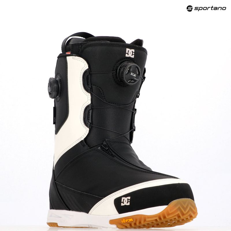 Pánske snowboardové topánky DC Transcend black/camel 7