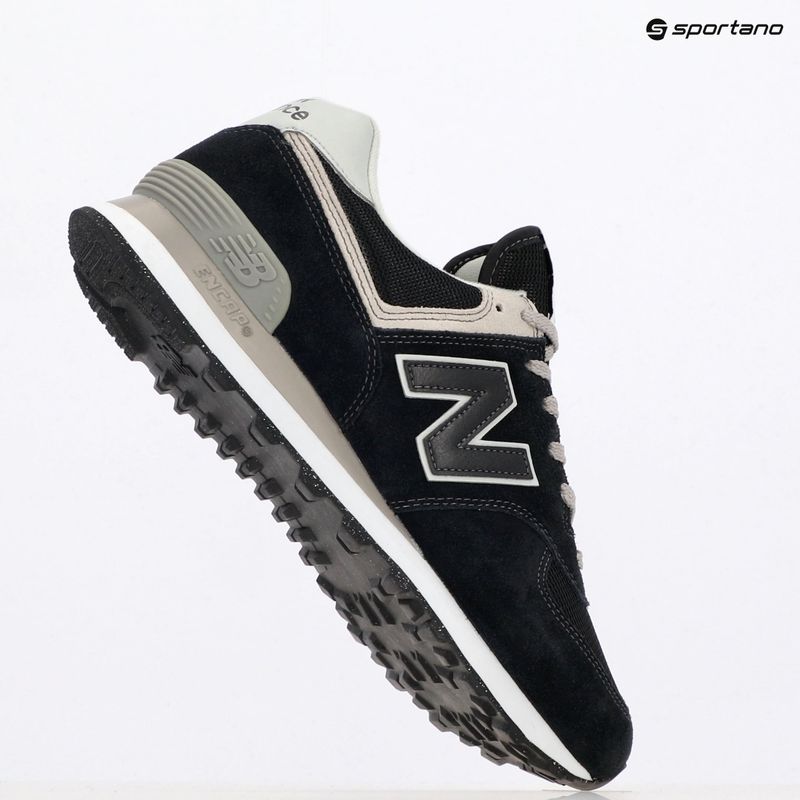 Pánske topánky New Balance Classic 574's V3 Wide black/grey 9