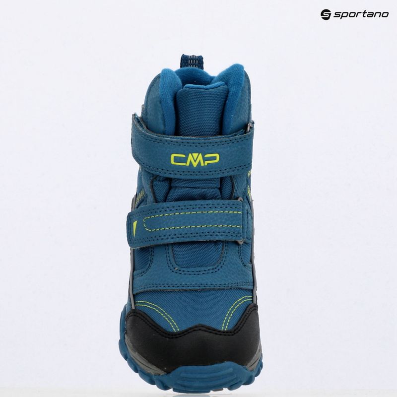 Detské snehule CMP Pyry Snowboots petrol / yellow fluo 9