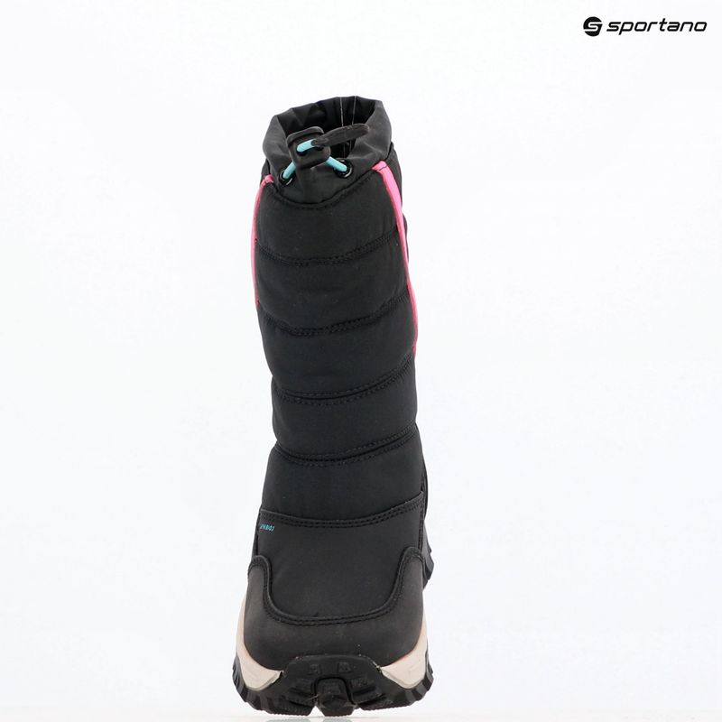 Detské snehule Geox Himalaya ABX black/fuchsia 14